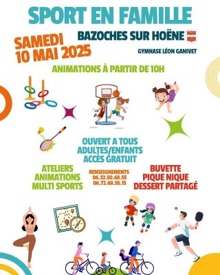 10 mai sport en famille bazoches