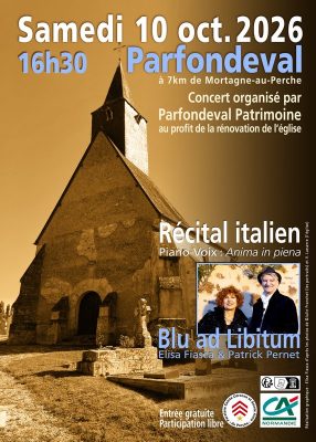 10 octobre concert parfondeval
