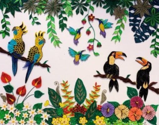 11 Juillet atelier quilling 1