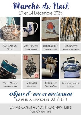 13 et 14 décembre marché de noel mauves