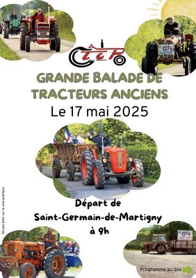 17 mai balade en tracteur saint germain martigny