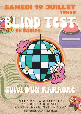 19 juillet blind test