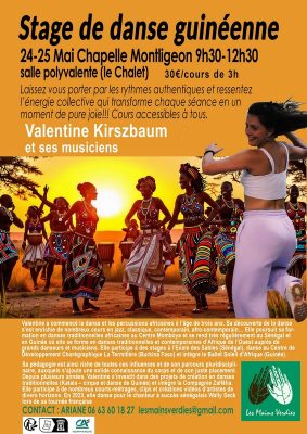 24 mai stage danse guinée