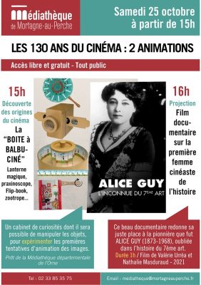 25 octobre cinéma médiathèque