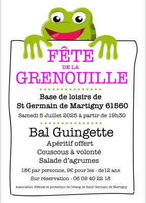 250705FêteGrenouilleStGermainDM Affiche