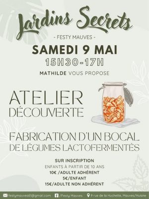9 mai atelier jardins secrets Mauves