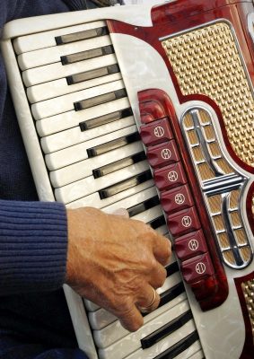 accordéon au carré