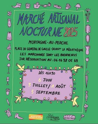marchés nocturnes été Mortagne