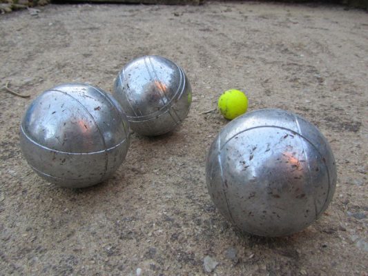 La pétanque dans l'Orne en Normandie